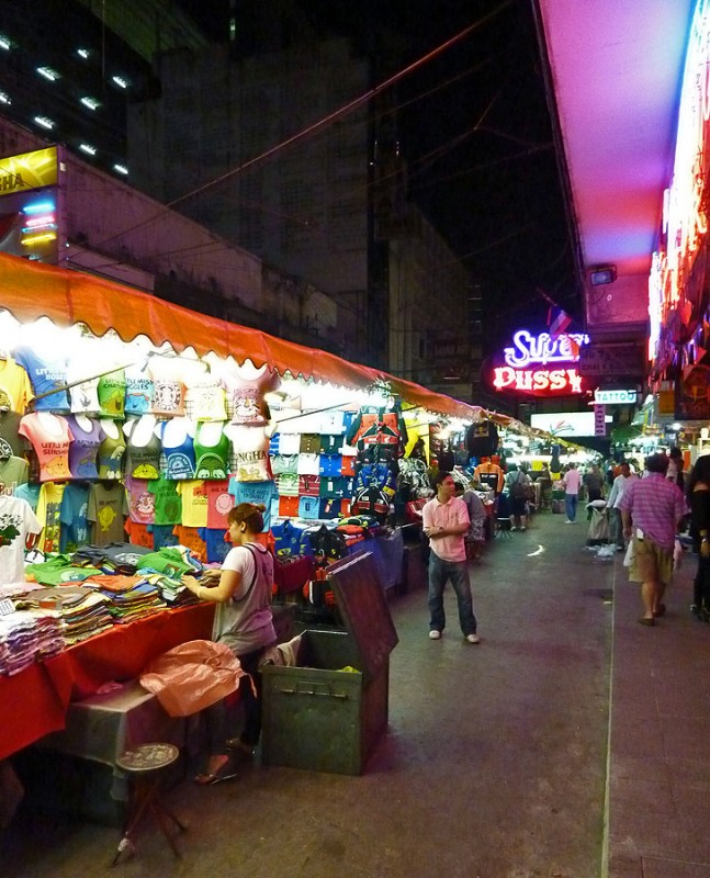 Patpong Road Bangkok Thailand super pussy