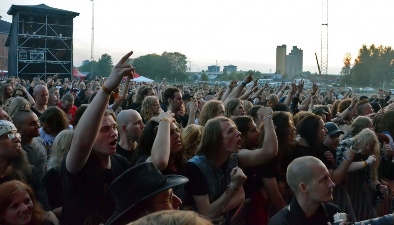 kreator fans kreator crowd at grf getaway rock festival sweden
