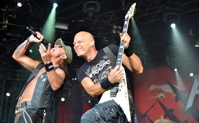 Mark Tornillo and Wolf Hoffmann Mark Tornillo and Wolf Hoffmann