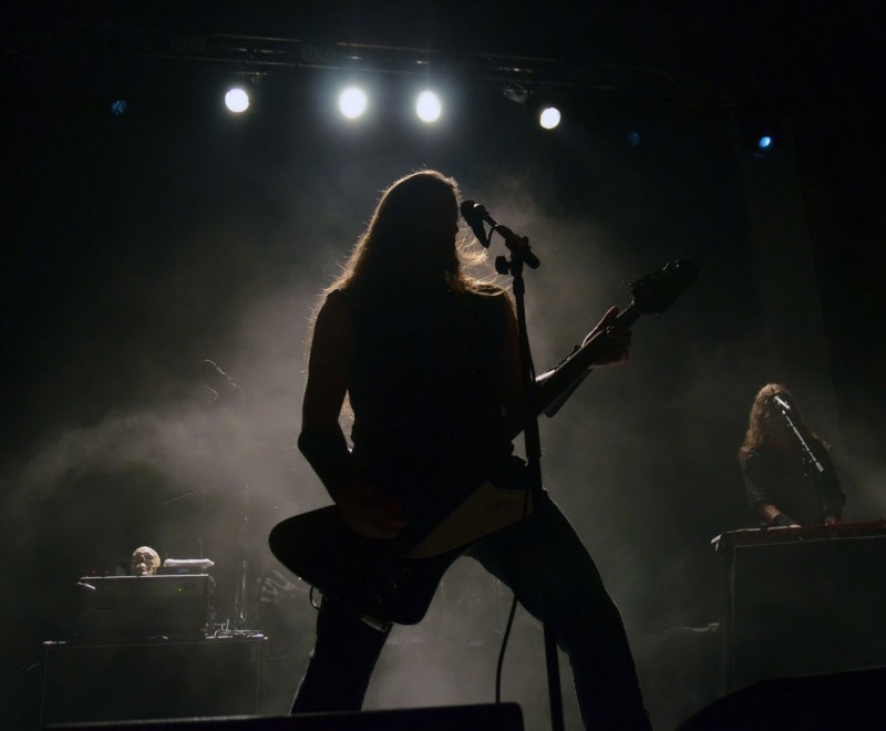 Grutle Kjellson Grutle Kjellson of Enslaved at getaway rock festival 2011