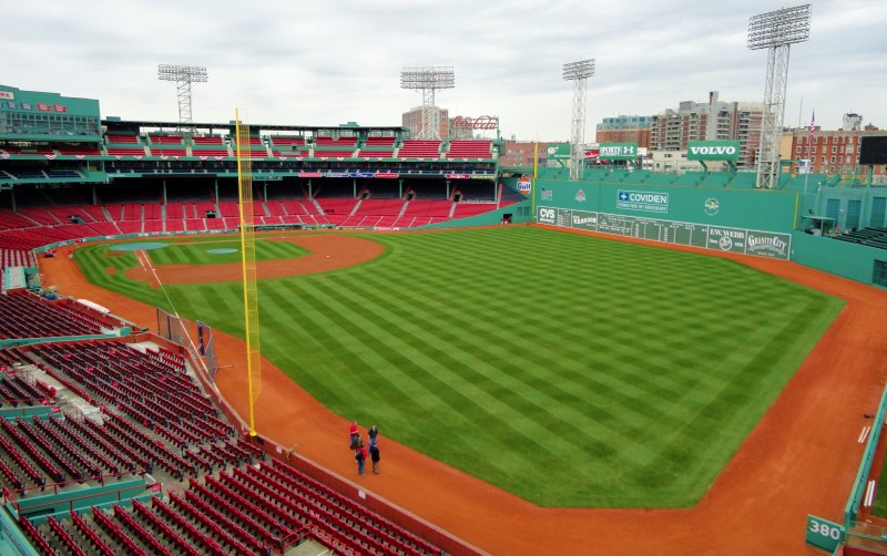 fenway park boston red sox loge box b157 row bb
