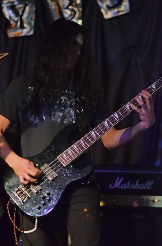 Gabe Franco spellcaster bassist Gabe Franco spellcaster band bass johnny b's medford oregon portland