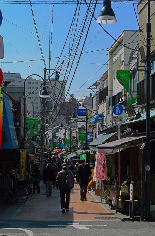 tokyo power lines wires everywhere