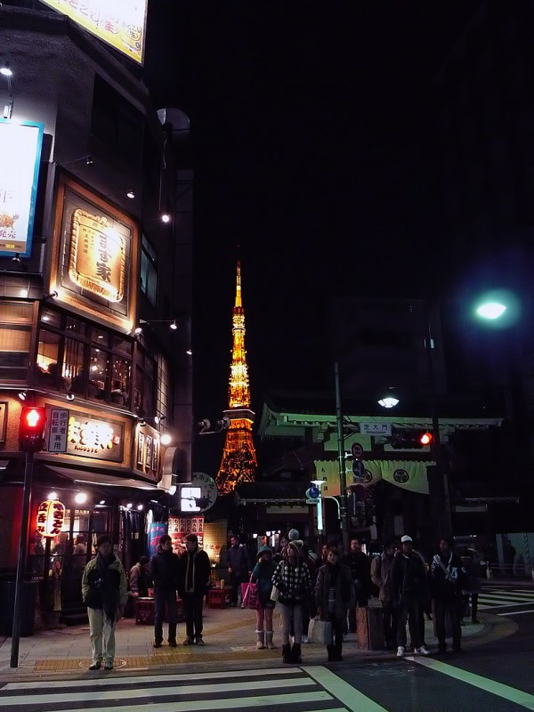 芝大門 shibadaimon zojoji hamamatsucho tokyo tower