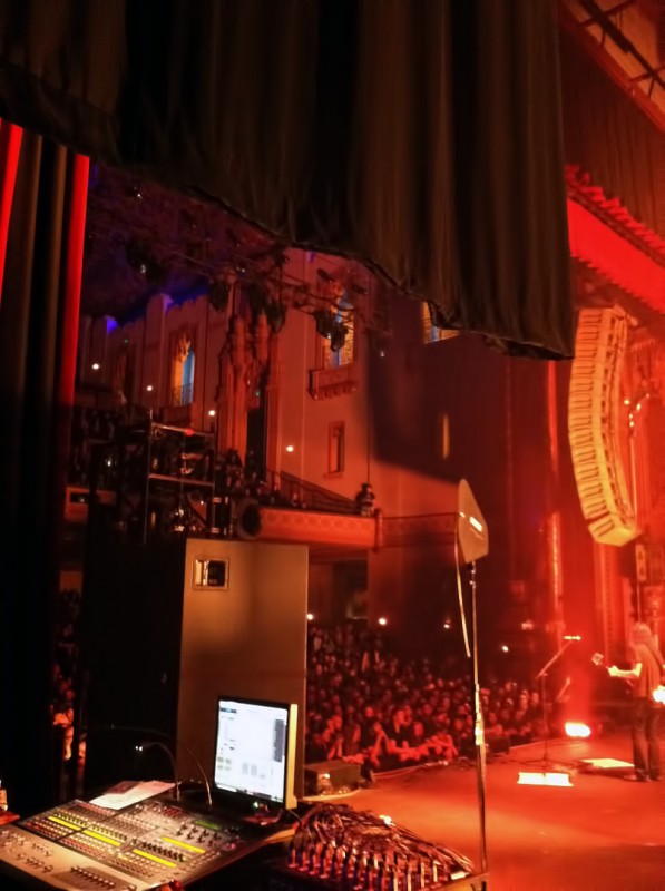 opeth side stage fox theater