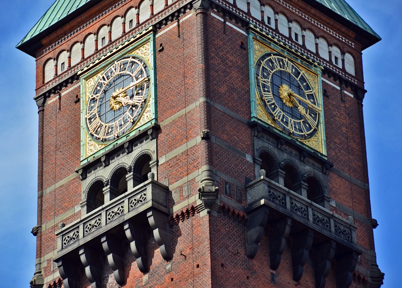 Københavns Rådhus copenhagen city hall clock tower copenhagen city hall clock tower tour view above aerial