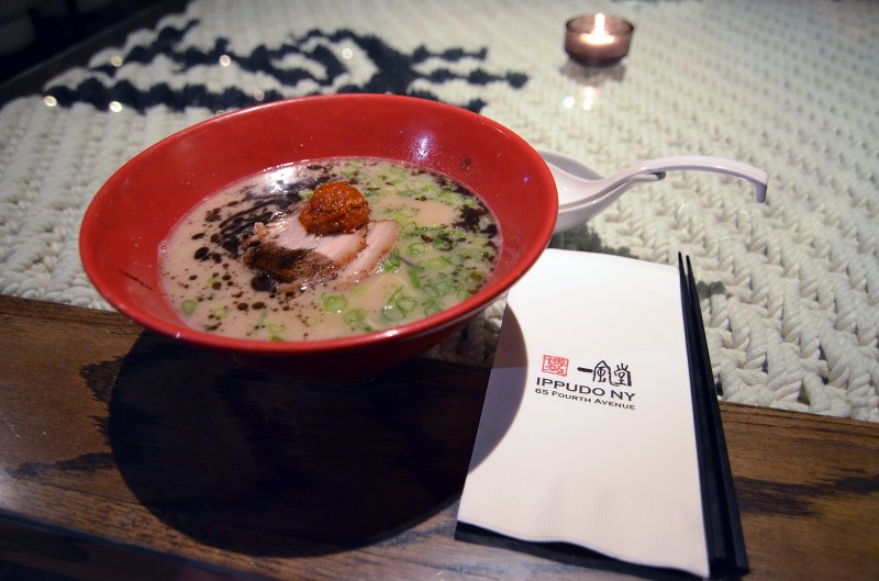 new york city ramen japan 赤丸新味 一風堂 ラーメン
