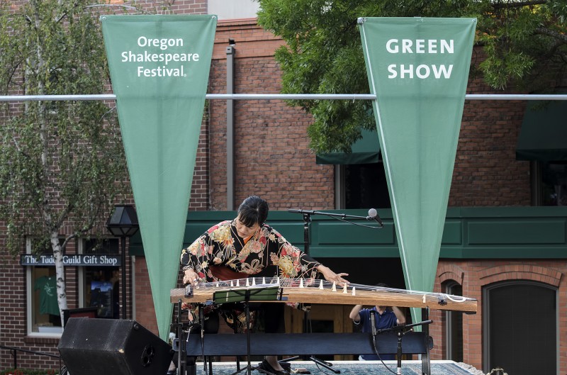 琴 koto eugene oregon Mitsuki Dazai osf green show japan koto instrument