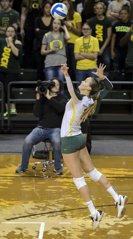 women's volleyball oregon ducks miss oregon alaina bergsma