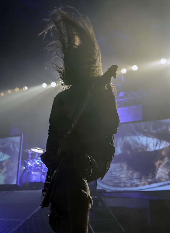 Mark Morton guitar lamb of god concert photography medford armory