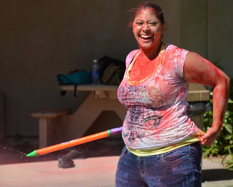 kyanna smith Indian Color Festival Holi SOU