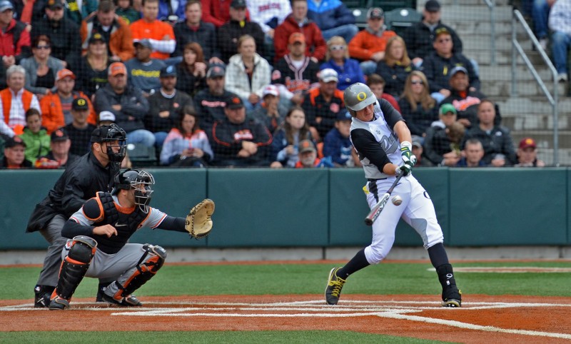 Ryon Healy oregon ducks oakland a's