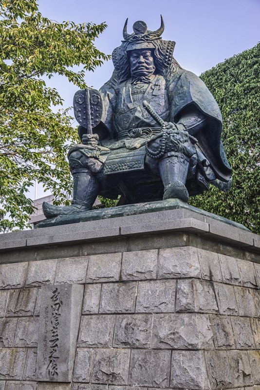 takeda shingen statue kofu yamanashi japan 武田信玄之像