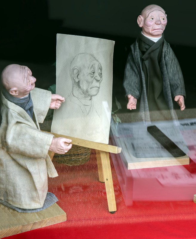 Shokichi 笑吉 puppets yanaka tokyo