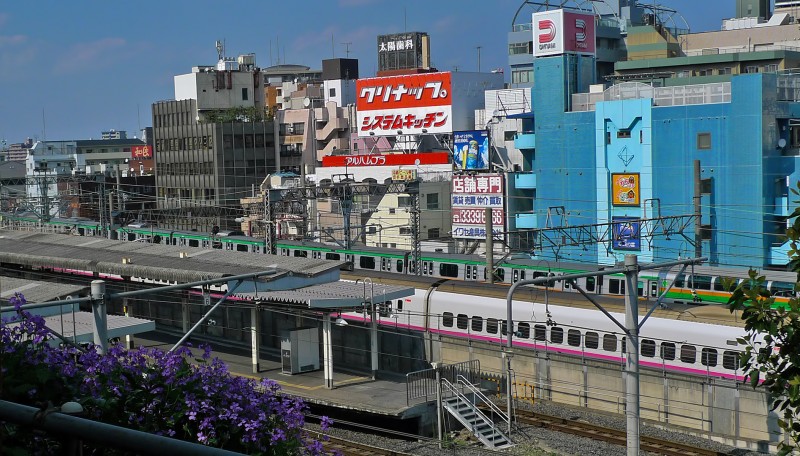 nippori station tokyo japan