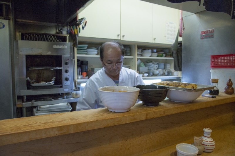 Asano owner, cook, and conversationalist