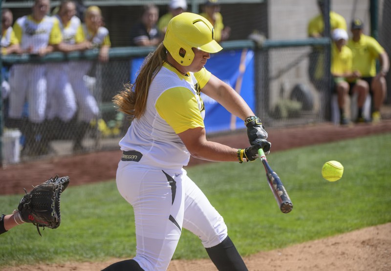 Oregon Ducks Softball Janelle Lindvall