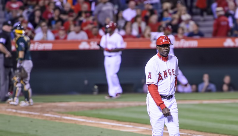 Alfredo Griffin oakland a's los angeles angels