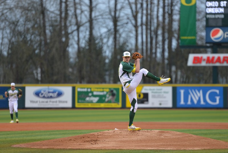 Oregon Ducks Baseball Matt Krook