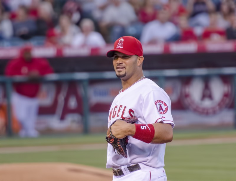 albert pujols los angeles angels