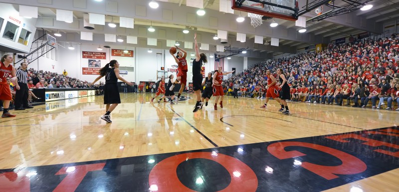 SOU Women's Basketball Autumn Durand southern oregon university tech