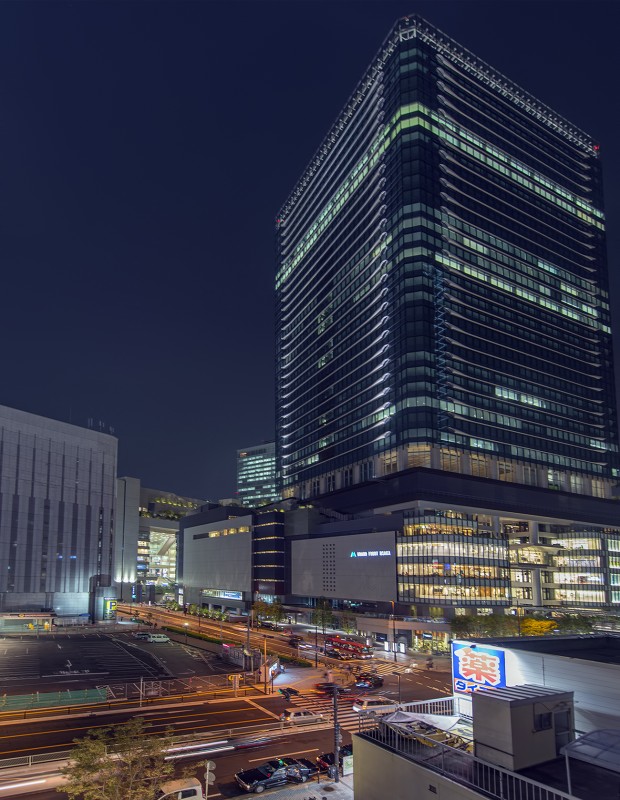 grand front panasonic center osaka from Hotel Landmark Umeda