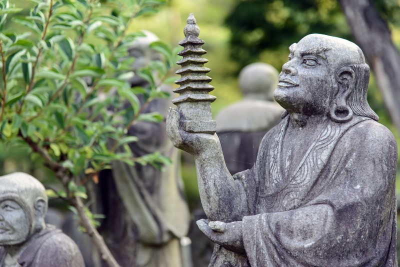 kyoto buddha statue