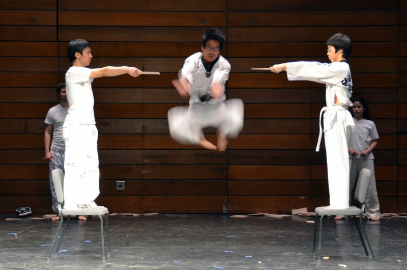 taekwondo jump kick