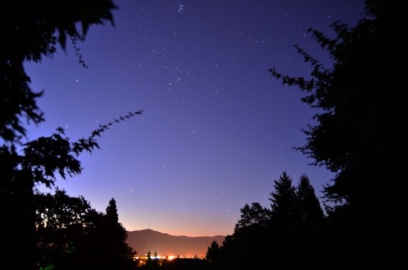 pre dawn ashland oregon pre sunrise ashland