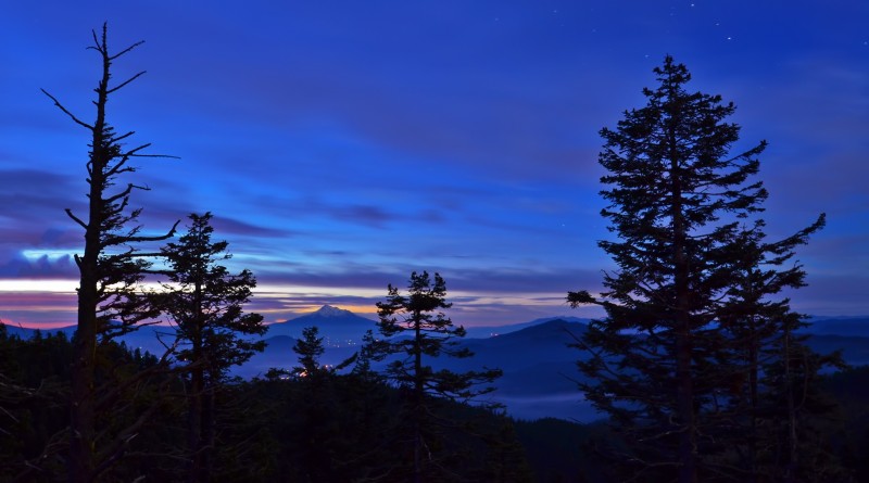 Mt. Ashland Sunrise view of Mount Shasta