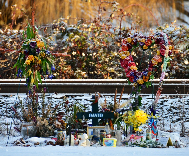 david grubbs shrine ashland oregon murder victim suspect david grubbs ashland oregon murder victim beheaded bike path snow shrine memorial