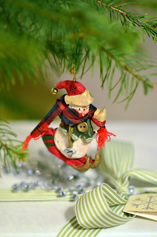 snowman ornament