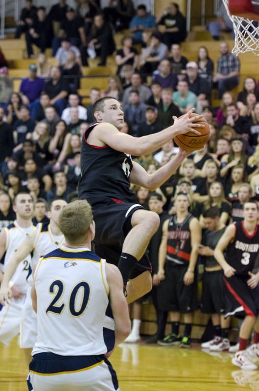 jeff bush sou mens bb basketball southern oregon university southern oregon university mens basketball jeff bush point guard