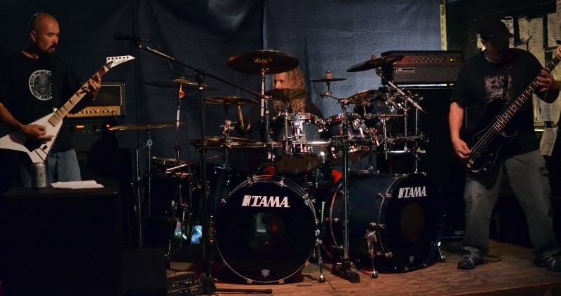 sickened musichead bill ackerman drummer musichead Bill Ackerman sickened drums