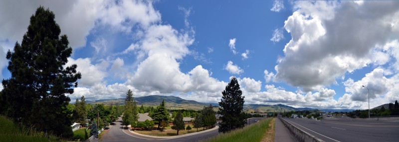 southern oregon Photomerge photoshop cs5 ashland street panorama