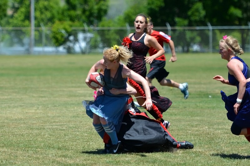 southern oregon university girl on girl wrestling tackle