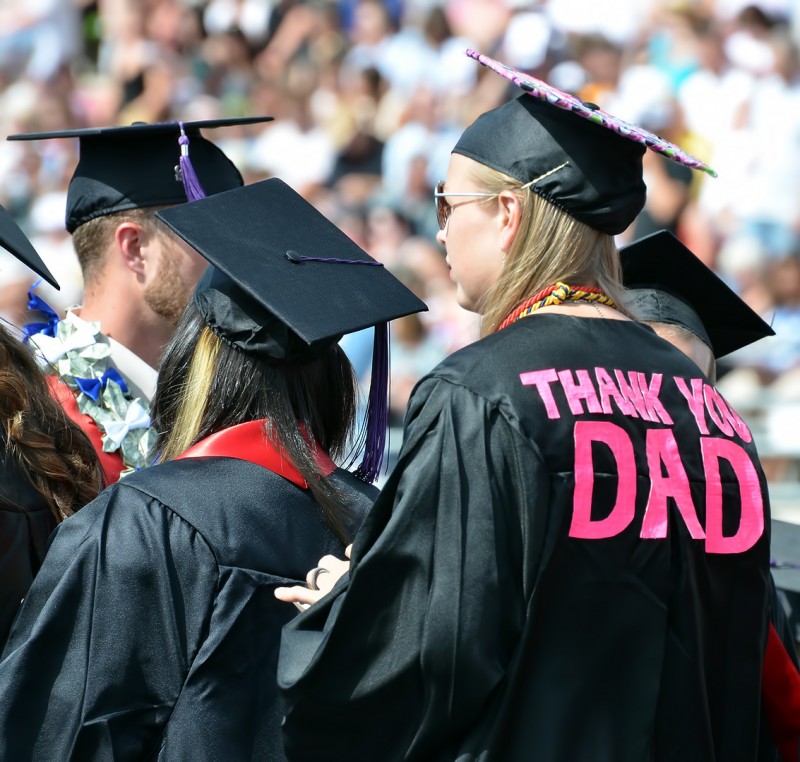 messages on grad caps hats graduation 
