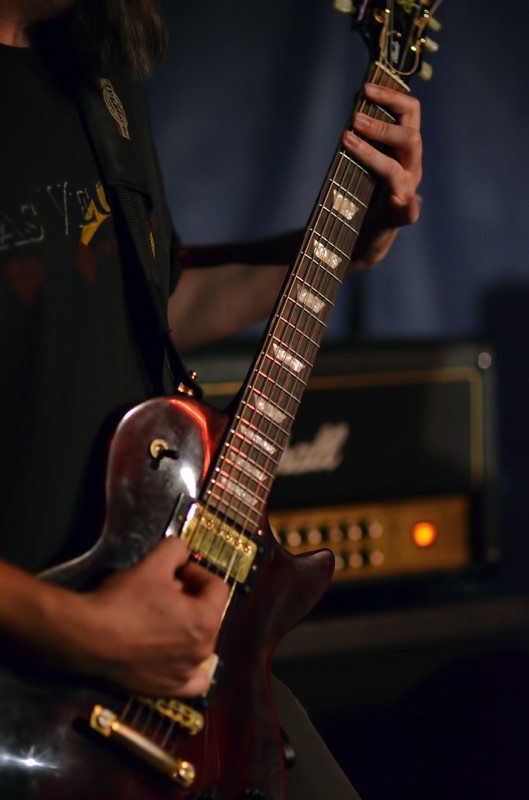 James Haney on guitar maldemption Maldemption's guitarist James Haney @ Musichead