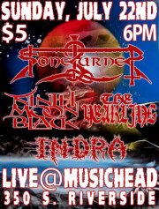 stoneburner flyer musichead sunday july 22 2012 stoneburner musichead medford oregon