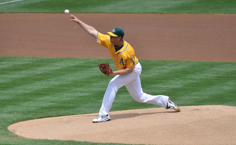A.J. Griffin Oakland A's Athletics pitcher