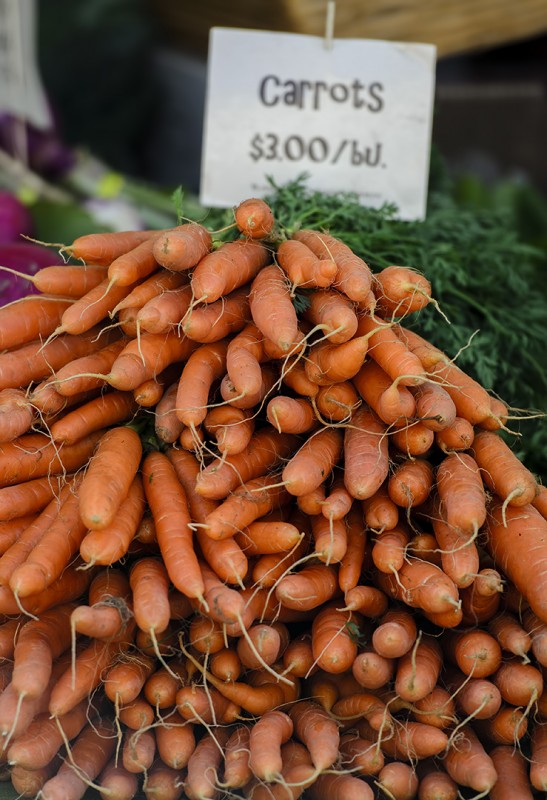 carrots Rogue Valley Growers and Crafters Market ashland saturday market ashland oregon saturday farmer's market standing stone brewery carrots