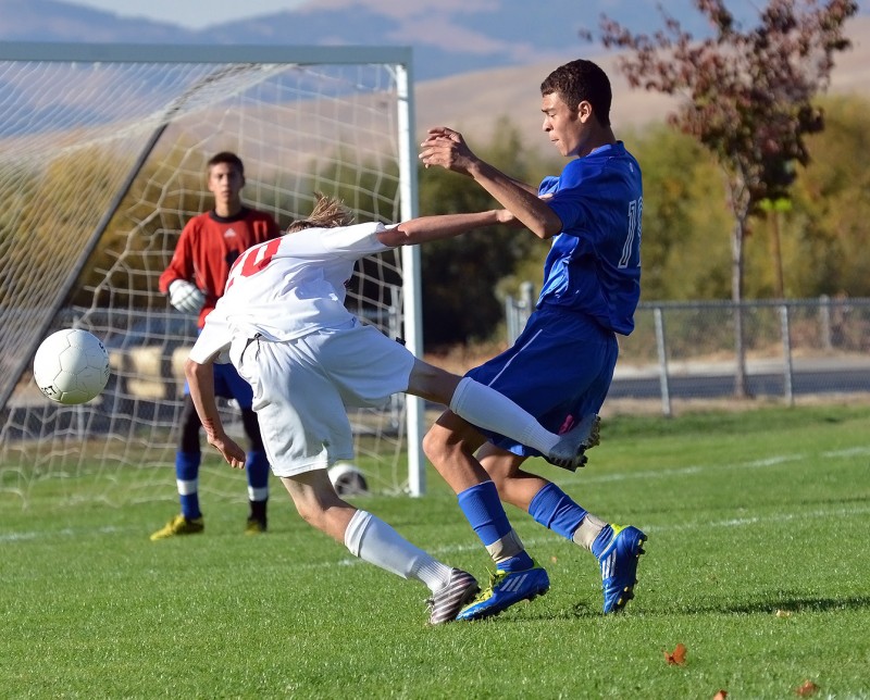 ahs jv soccer lars goes flying