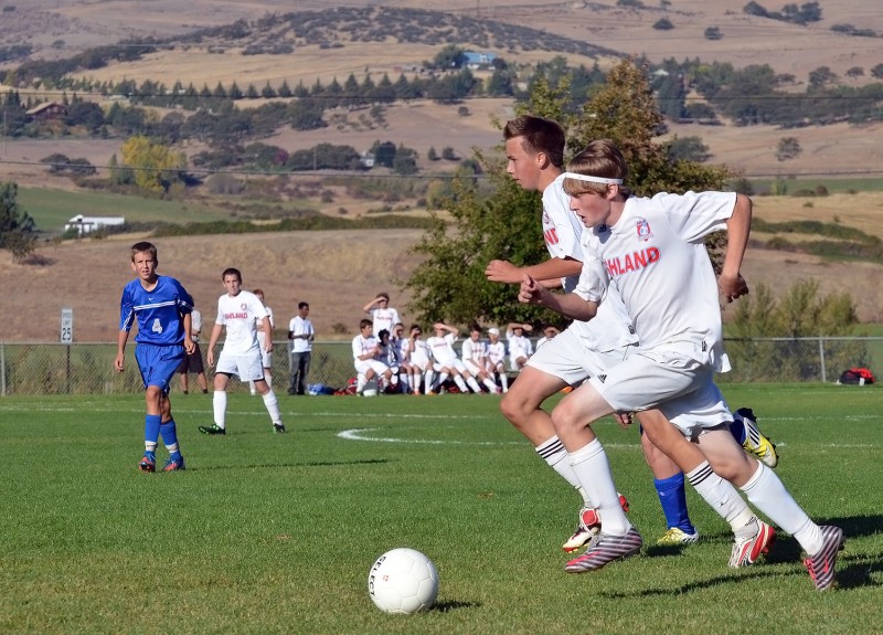 down the sidelines ahs jv soccer down the sideline soccer action