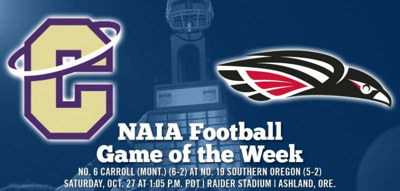 naia carroll southern oregon football ashland