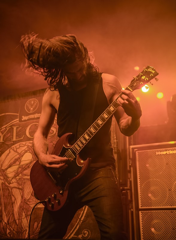 sylosis medford armory lamb of god hellyeah in flames Alex Bailey guitar