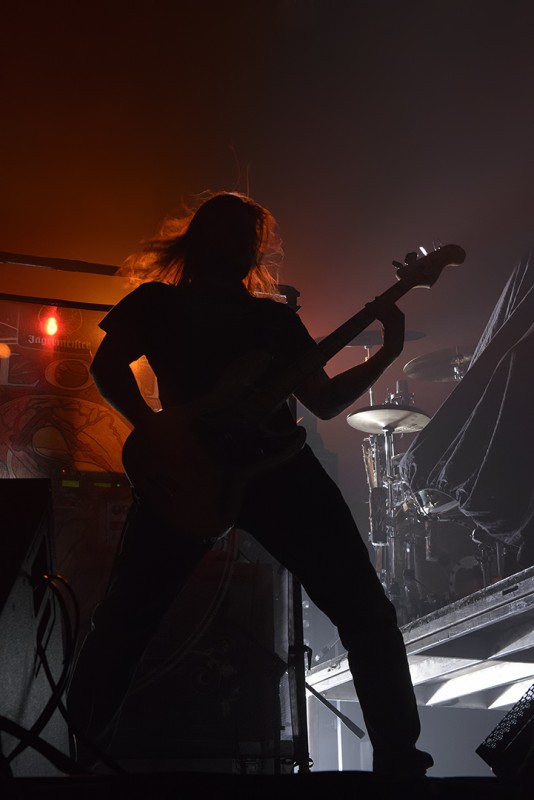 Carl Parnell bassist sylosis medford oregon armory