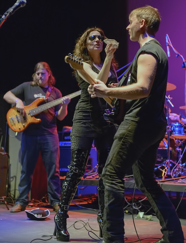 Kyra Kelly Zak Johnson (Vocals, Lead Guitar Josh Britton bass the dead americans mcdonald theatre