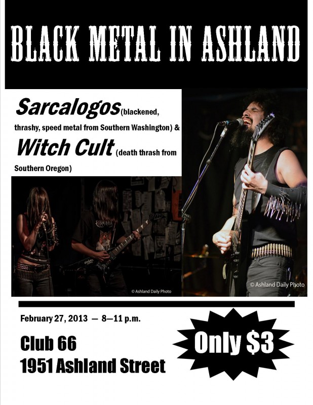 club 66 flyer witch cult sarcalogos