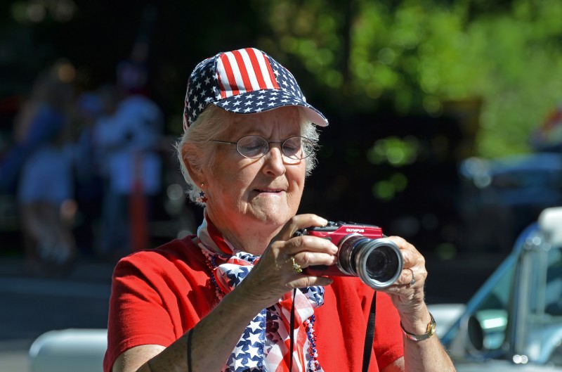 patriotic photographer grandma ashland 4th of July parade 2012 2013