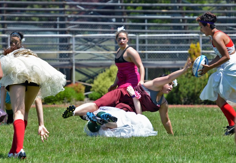 pass sou Women's Rugby Prom dress